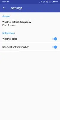 Weather Lite android App screenshot 2