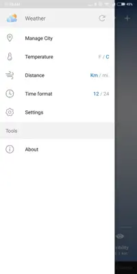 Weather Lite android App screenshot 3